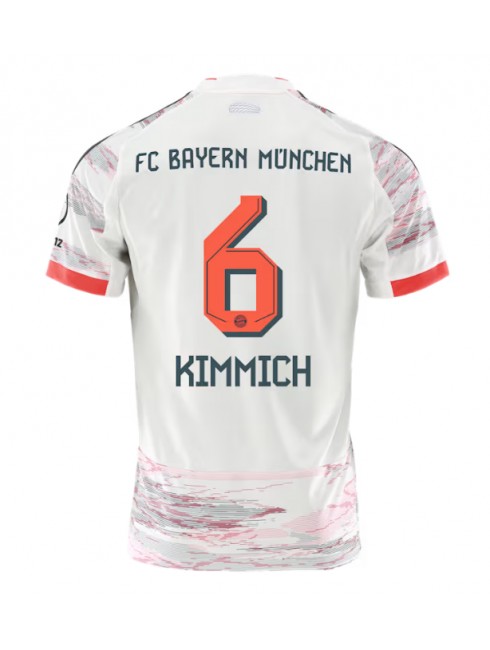 Bayern Munich Joshua Kimmich #6 Replika Borta Kläder 2025-26 Kortärmad Bayern Munich Joshua Kimmich #6 Replika Borta Kläder 2025-26 Kortärmad